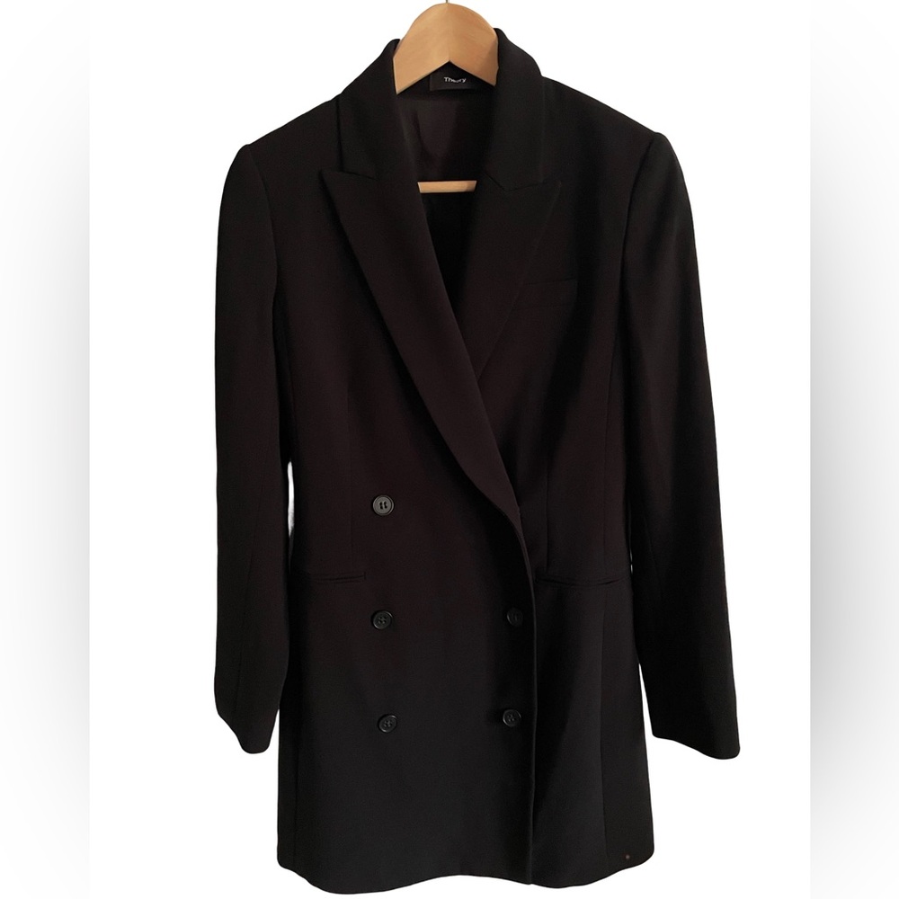 Theory Blazer Dress in Good Wool
